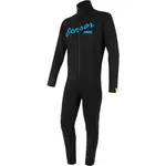 Sensor MERINO DF Pánská funkční kombinéza, černá, velikost