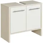 Carryhome SKŘÍŇKA POD UMYVADLO, bílá, barvy pinie, 62,0/54,3/28,0 cm