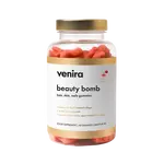 VENIRA beauty bomb - medvídci pro vlasy, nehty a pleť třešňové lízátko 60 ks