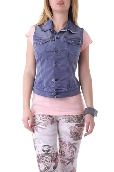 Dámská džínová vesta