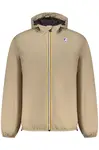 Pánská béžová bunda s kapucí