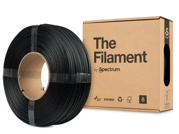 "The Filament" by Spectrum TF-24174, ReFill, ASA CF, 1.75mm, BLACK, 1kg