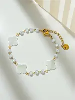 Náramok Resti Aurelia Bianca s perlami