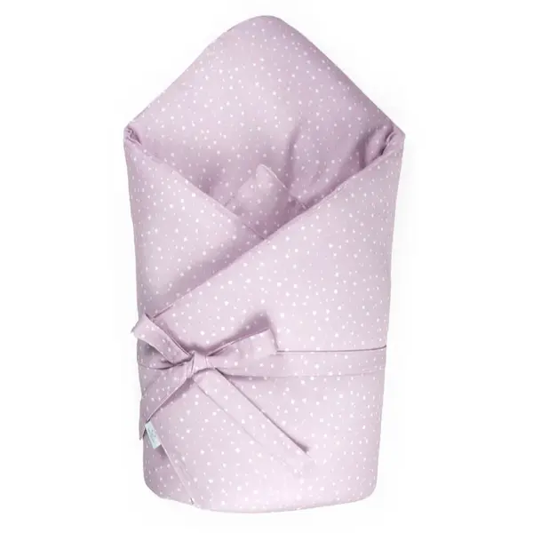 Zavinovačka - fialová bodka - SOFTELLO, Zimná, Fialová, Bodka