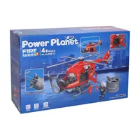 Helikoptéra hasiči s efektmi 38cm