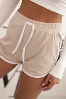 Dámske bavlnené šortky s elastickým pásom