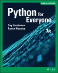 Python for Everyone, EMEA Edition - Cay S.  Horstmann, Rance D.  Necaise