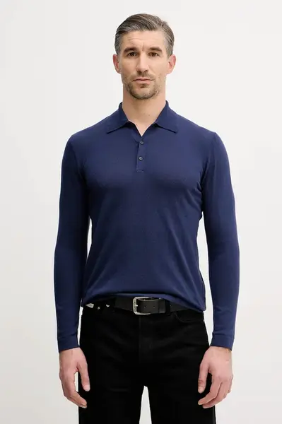 Bavlnené tričko s dlhým rukávom Sisley