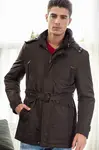 M9633 DEWBERRY MEN'S COAT-BROWN
