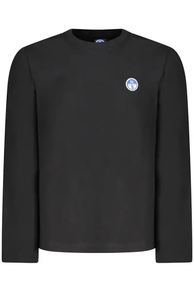 NORTH SAILS KIDS&#39; LONG-SLEEVED T-SHIRT, BLACK