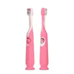 Suavinex Kids Dětský kartáček na zoubky 1 ks růžový