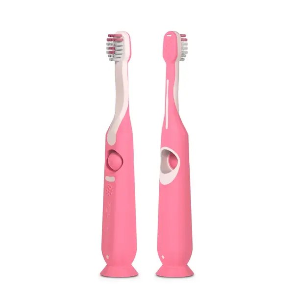 Suavinex Kids Dětský kartáček na zoubky 1 ks růžový