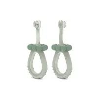 Suavinex Baby Dětský kartáček na zoubky 1 ks zelený