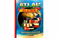Atlas vlajek se samolepkami (poškozená)