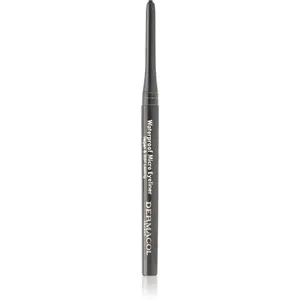 Dermacol Micro Eyeliner Waterproof vodeodolná ceruzka na oči odtieň 04 Grey 1 g