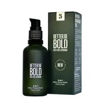 BETTER BE BOLD Best Face Scenario, Balzam po holení a hydratačný krém 50 ml