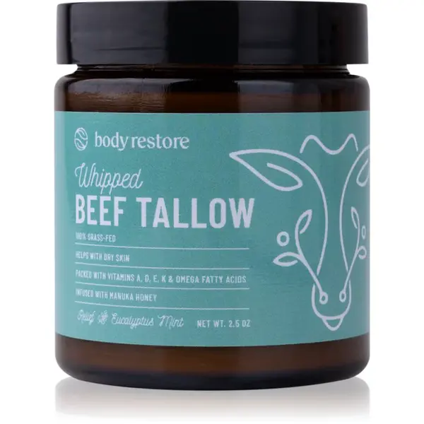 Body Restore Whipped Beef Tallow Balm Eucalyptus & Mint vyživujúci telový krém 73 ml