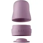 BIBS Baby Glass Bottle Cap skrutkovací uzáver na fľašu Mauve 1 ks