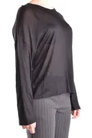 Černé triko s dlouhým rukávem Dondup