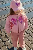 Detská bunda bomber Konges Sløjd JUNO SEQUIN BOMBER JACKET