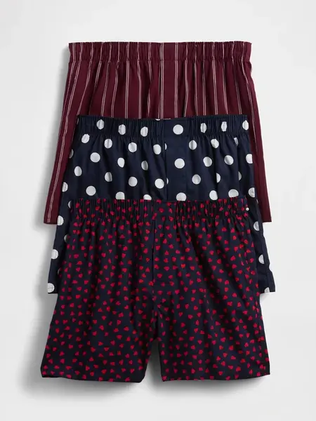 GAP bavlněné trenky, 3 ks