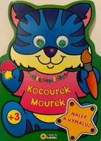 Veselá zvířátka Kocourek Mourek - Nalep a Vymaluj (Defekt)