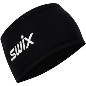 Swix HEAT WOOL Vlnená čelenka, čierna, veľkosť L/XL
