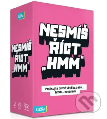 Nesmíš říct hmm - hra z kategorie Party hry