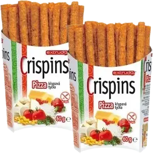 CRISPINS tyčka pizza 2 x 60 g