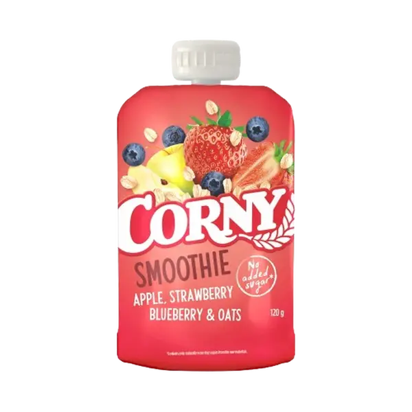 CORNY Smoothie kapsička jablko, jahoda, borůvka, ovesné vločky 120 g