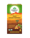 ORGANIC INDIA Tulsi kurkuma a zázvor BIO 25 sáčků 25 ks