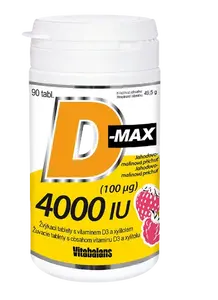 VITABALANS D-Max 4000 IU 90 tablet