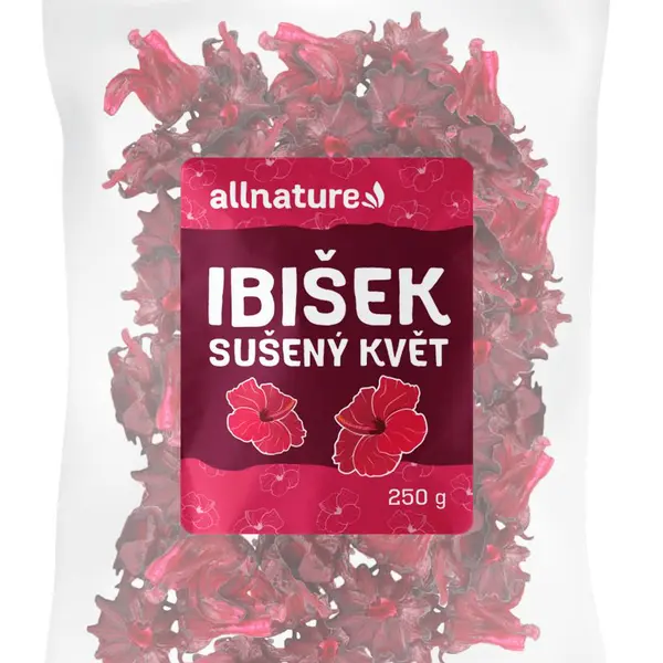 ALLNATURE Ibišek sušený květ 250 g
