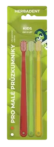 HERBADENT KIDS zubní kartáček s ultrajemnými vlákny 3 ks