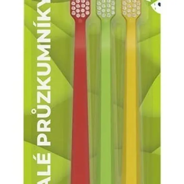 HERBADENT KIDS zubní kartáček s ultrajemnými vlákny 3 ks