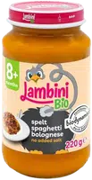 LAMBINI BIO Demeter příkrm špaldové špagety Bolognese 220 g