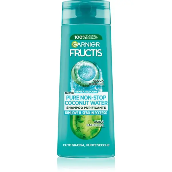 Garnier Fructis Coconut Water posilující šampon 250 ml