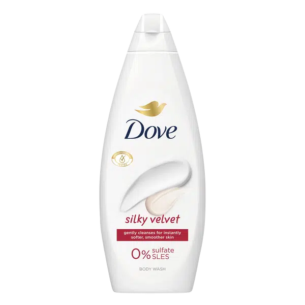 DOVE Silky Velvet sprchový gel 720 ml