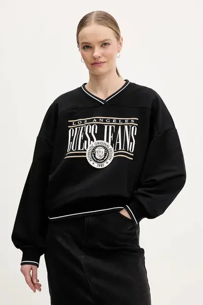 Bavlněná mikina Guess Jeans