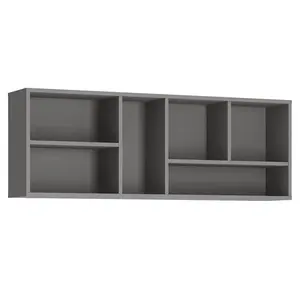 Polička Laser LASP01 šedá platina