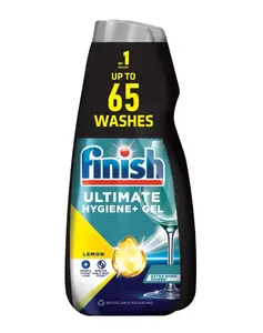 Finish Ultimate Hygiene+ Lemon gel do myčky 2x650 ml