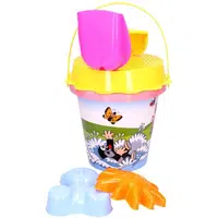 Sada na písek Krtek 1,5 L růžová