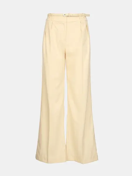 Krémové dámske široké nohavice ORSAY