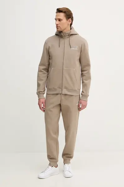 Bavlnená tepláková súprava EA7 Emporio Armani