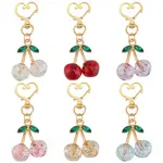 6Pcs 6 Colors Acrylic Pendant Decorations