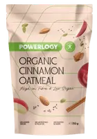 POWERLOGY Organic Cinnamon Oatmeal 350 g