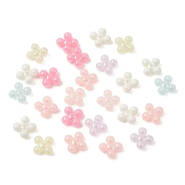 UV Plating Opaque Acrylic Beads