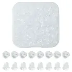 600Pcs Plastic Bell Ear Nuts