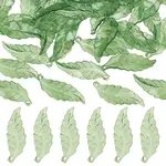 300Pcs 6 Styles Transparent Acrylic Pendants