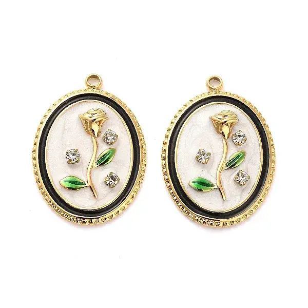 304 Stainless Steel Enamel  Pendants